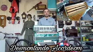 Como desmontar Acordeom, Dicas para arrumar o vazamento de uma gaita, concertando uma Sanfona.