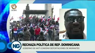 Gobierno de Haití condenó deportaciones masivas de RD / Frandy Jasmin - Comunicador Social