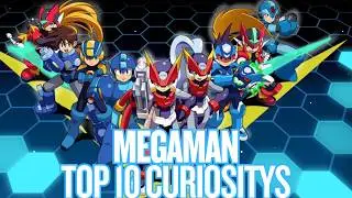 TOP 10 CURIOSIDADES INSANAS de Mega Man que QUASE NINGUÉM SABE!