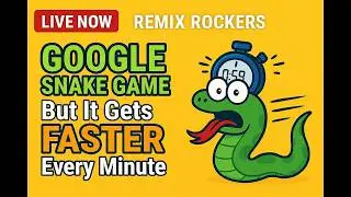 Playing snake!