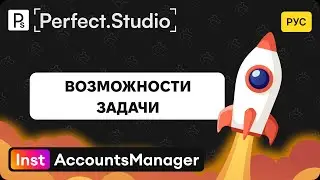 Обзор возможностей задачи | InstAccountsManager  | Perfect.Studio