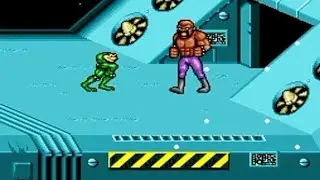 Battletoads & Double Dragon - The Ultimate Team Sega Genesis Abobo Boss Fight 