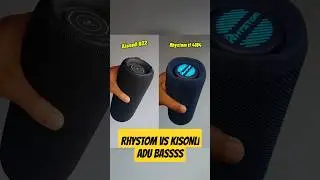 adu bass speaker 100 ribuan terbaik kisonli q22 vs rhystom tf4184 #speakerbluetoothterbaik