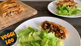 Gefüllter Blätterteig | Resteverwertung