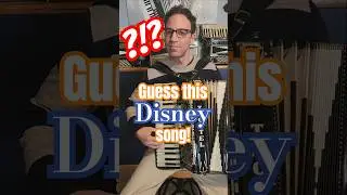 🐦 CAN YOU GUESS THIS DISNEY SONG?! #shorts #disney #disneymusic #accordion #moviesongs #cover