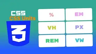 css units – rem em px vh vw | CSS units | HTML and CSS | Damayanti nama #css #css3 #html5