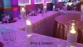 Burgundy, blush and Gold Wedding Decor