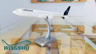 Limox Wings Lufthansa New Livery Airbus A340-300 LW200DLH013 Flugzeug Modell WINGSMO