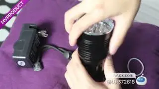 DX: MVP 8-LED Cool White 5-Mode Super Bright Flashlight