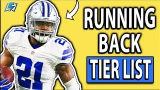 2020 Fantasy Football Running Back Tiers and Rankings List