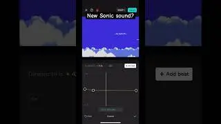 Did I just make a new sound??? Song:sky chase zone & sky chase zone drumless #sonic #newsound