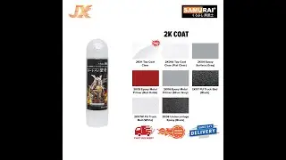 Samurai Spray Paint 2K Top Coat Clear 2K01