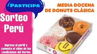 Nice quest como canjear cupones. Sorteo Per&uacute; 1/2 docena de Donas