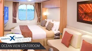 Celebrity Solstice | Каюта с видом на океан | Полный обзор и экскурсия | 4K