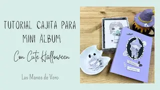 Cómo hacer una cajita de cartonaje 🎃✨ | Paso a paso con la colección Cute Halloween de Alua Cid