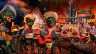 Splash Mountain WDW 1992 Animatronic B-Roll Footage