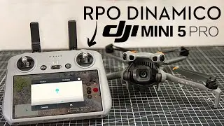 DJI MINI 5 PRO - &iexcl;Tiene RPO DIN&Aacute;MICO con el mando RC2! | TUTORIAL en Espa&ntilde;ol
