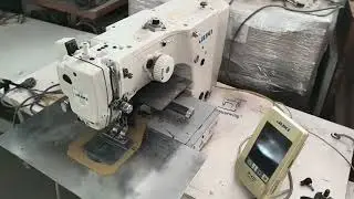 CNC SEWING MACHINE USED JUKI AMS 210EN 2210 80% NEW SERVICED BY Tomsewing