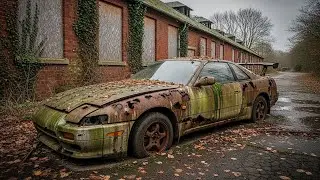 ASMR Car Restoration | 1990s Japanese-style sports coupe Full Restoration from Rust to Showroom