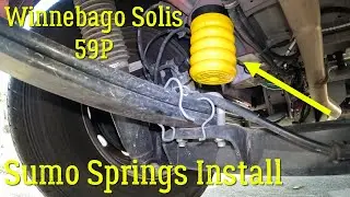 Sumo Springs Install - Winnebago Solis / Dodge Ram Promaster 2500