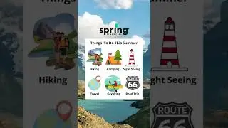 Things To Do This Summer with Spring Financial
