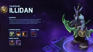 Heroes of the Storm: Обзор героя Illidan.