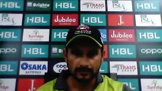 Captain Imad Wasim and Sohail Akhtar  POST MATCH Press conference | PSL 2020 Final