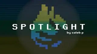 Caleb P - Spotlight (Pixelart-Styled Lyric Video)