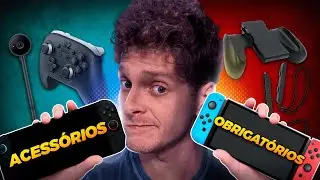 ACESSÓRIOS OBRIGATÓRIOS para NINTENDO SWITCH 1 e 2 !!  ​