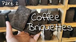 Coffee Briquettes - How to make Briquettes with Coffee grounds