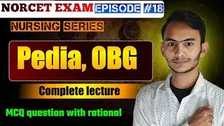 Nursing Series Episode #18 🔥 | Nursing series most imp questions ⁉️ | NORCET & All Nursing Exam #obg