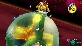 Super Mario Galaxy - Bowser's Star Reactor - The Fiery Stronghold