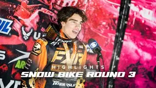 Amsoil Championship Snocross 2022 | Snow Bike (Moto 2) Round 3 Highlights