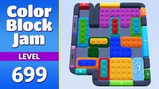 Color Block Jam Level 699 | Every Puzzle Solved! 🎯