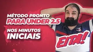M&eacute;todo que EU USO no UNDER 2.5 no in&iacute;cio do jogo - M&eacute;todo para Trade Esportivo