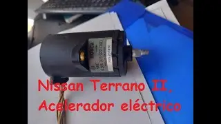 Como arreglar el acelerador de Nissan  Terrano II