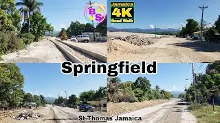 Walk to the Old Goodyear Factory 🏭 / Springfield Main Road / Bustamante Bridge 🌉 / St.Thomas 🇯🇲
