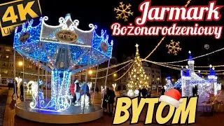 JARMARK BOŻONARODZENIOWY W BYTOMIU ❄️ 2024 ❄️ GoPro ❄️ 4K UHD