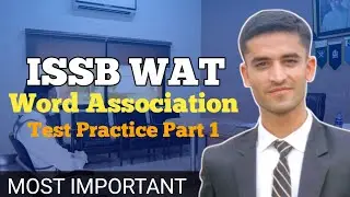 ISSB Word Association Test Practice 2025 | Improve Your Psychology Test