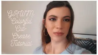 Get Ready With Me: Easy Blue Cut Crease