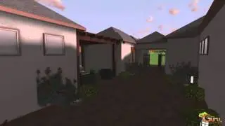 Urbana Pavers and Bel air wall Landscape walkthrough