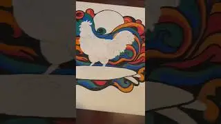 My current obsession 🐔 #artprocess #art #artprocess #studio