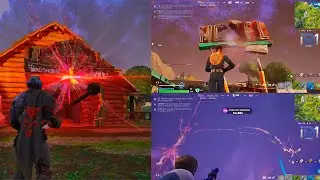 Fortnite: LONELY LODGE SIGN GONE INTO RED RIFT, MOTEL SIGN NEXT! RIFT IN SKY EXPANDING!