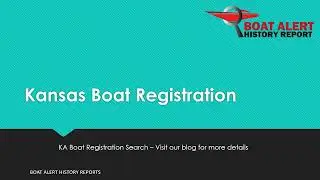 Kansas Boat Registration