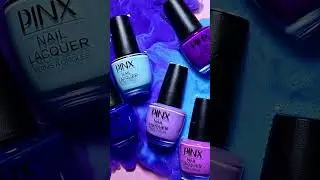 Mystic Hues: Dive into Blue & Purple Elegance | #CoolToneNailShorts