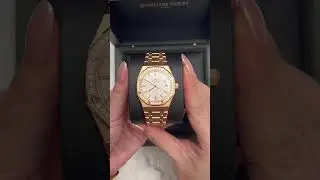 UNBOXING MY DREAM WATCH - AUDEMARS PIGUET ROYAL OAK IN ROSE GOLD #shorts