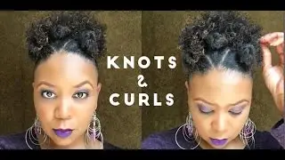 Knots & Curls on Natural Hair - Undercut