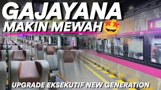 AKHIRNYA BERUBAH SEMAKIN MEWAH!‼️🤩 Naik KA GAJAYANA Eksekutif New Generation Terbaru