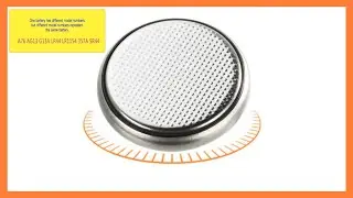 ⭕ Button Battery LR44 = AG13 = L1154 = 357 = SR44 = A76, etc... 🔋