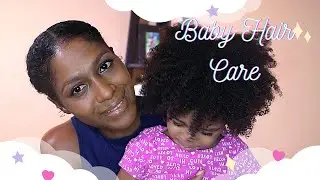 Hair Care for Two Year Old Baby Girl| LCO method? |Simple hairstyle